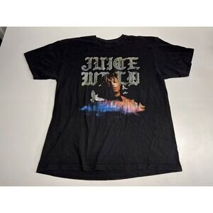 Juice Wrld‎ Black Rap Tee Short Sleeve T-Shirt Adult Size XL 999